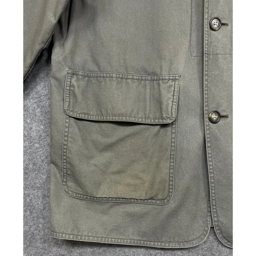 Vintage LL Bean Barn Chore Jacket Green Medium Tall